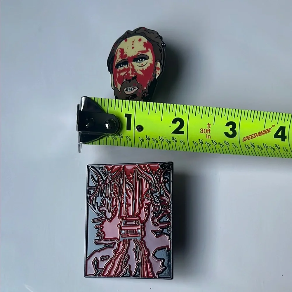 Legion M.  Mandy movie collector pins.